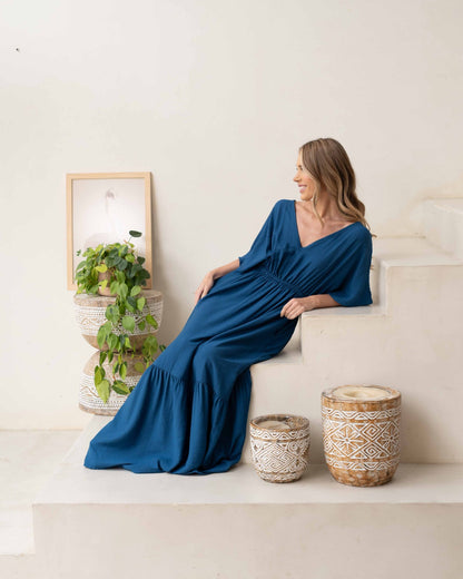 Vestido Elodia Plane ocean