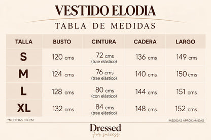 Vestido Elodia Plane ocean