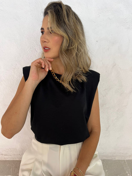 Blusa Lety negro