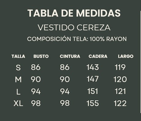 Vestido Cereza Byn