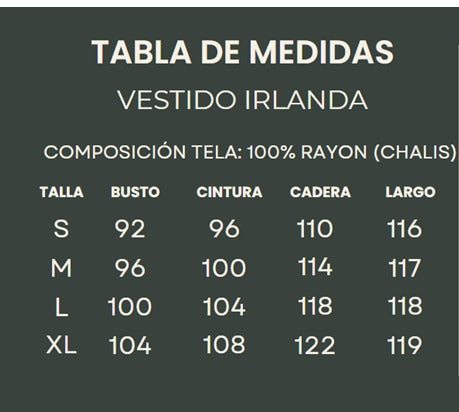 Vestido Irlanda byn