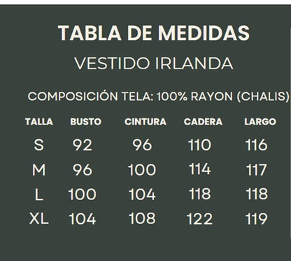 Vestido Irlanda byn