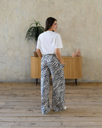 Pantalón Cande Eliza Zebra