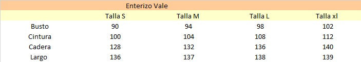 Enterizo Vale Tierra
