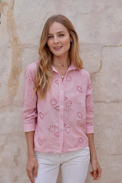 Camisa Suecia Rosada