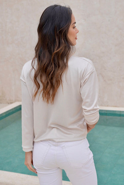 Buzo Pale Crema