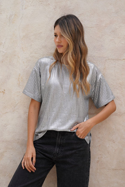 Blusa Gala plata