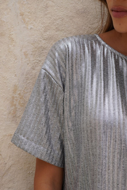Blusa Gala plata