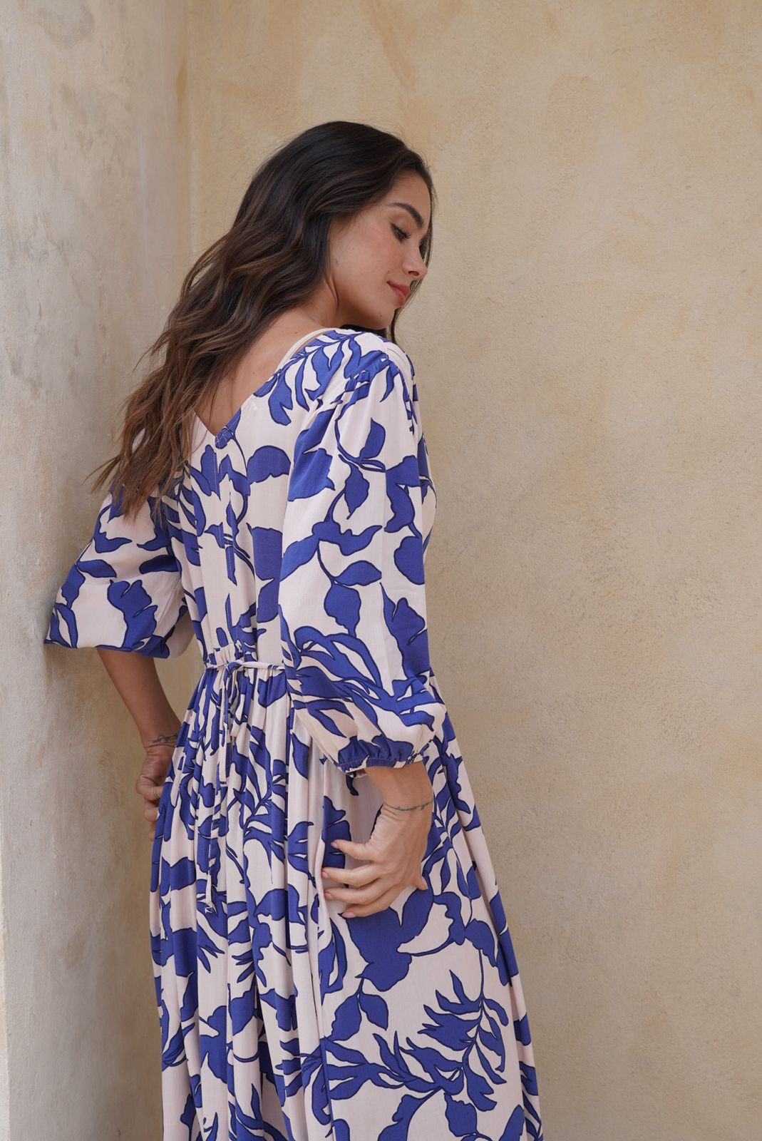 Vestido Gaia azul