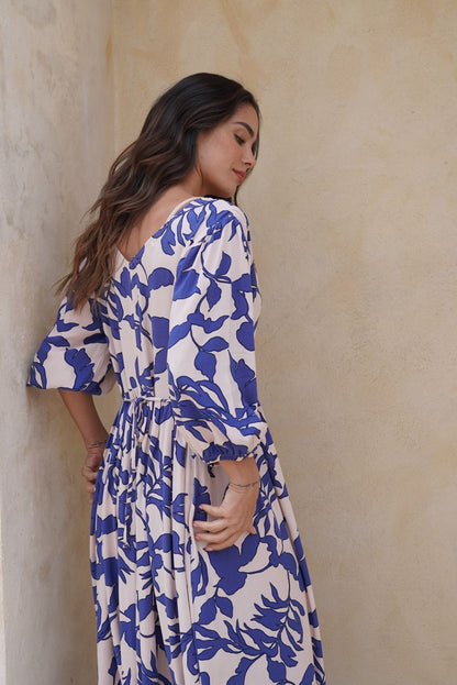 Vestido Gaia azul