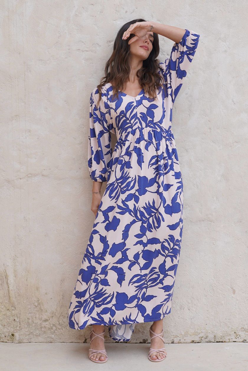 Vestido Gaia azul