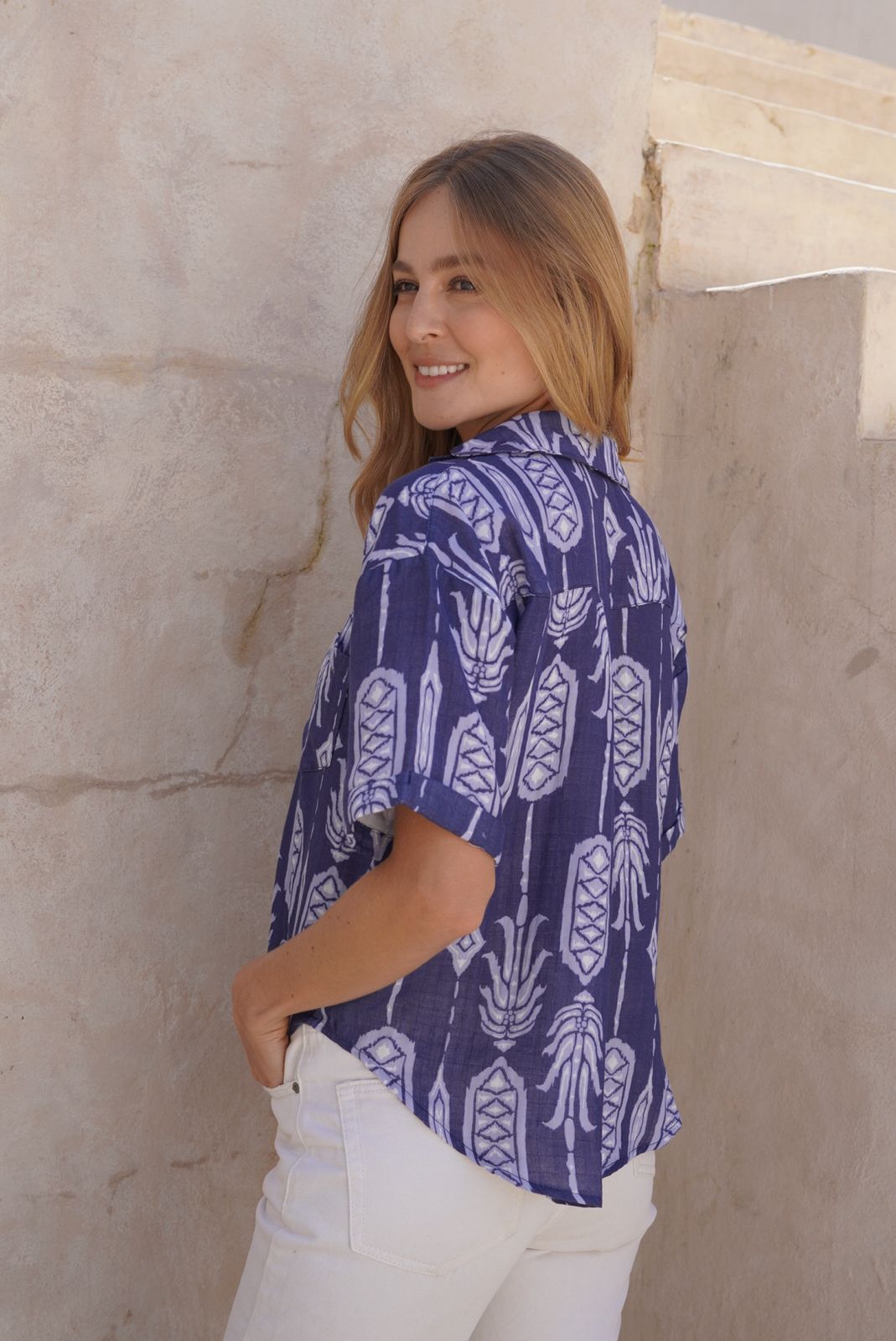 Blusa Isla Navy