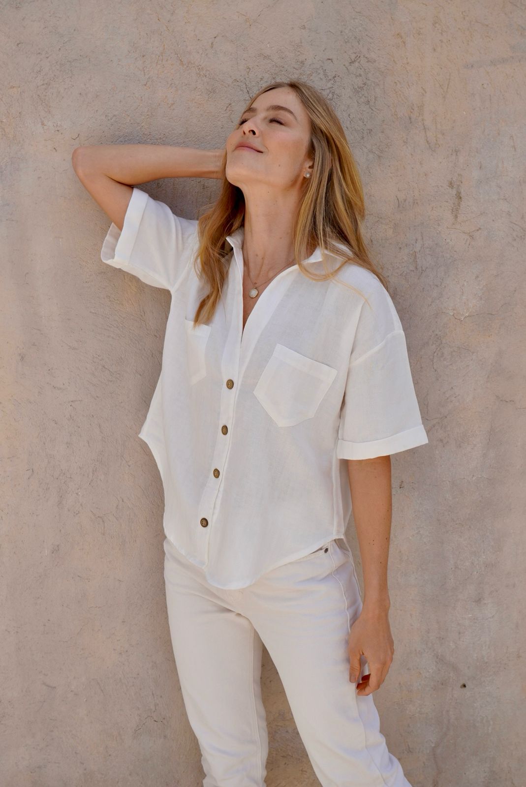 Blusa Isla White