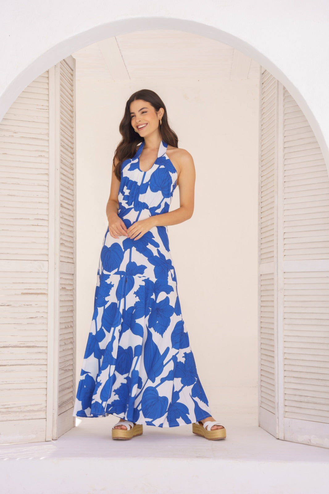 Vestido Paloma azul