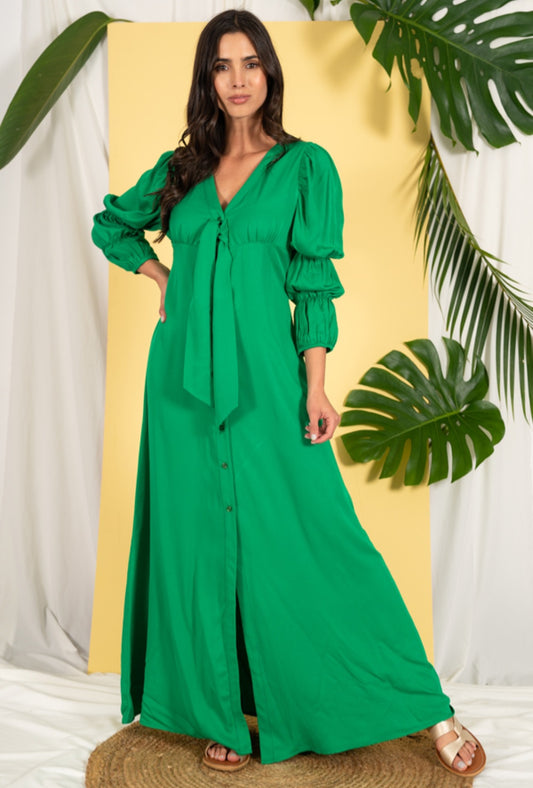 Vestido Dublín verde