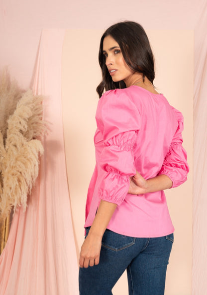 Blusa Cleo Rosa