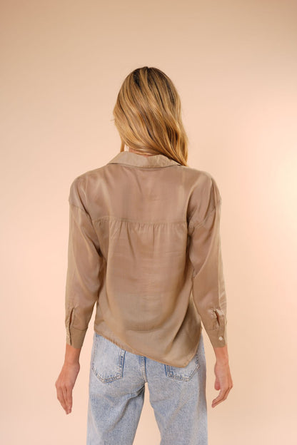 Camisa Kaia Taupe