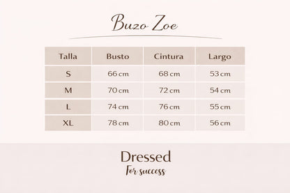 Buzo Zoé Gris