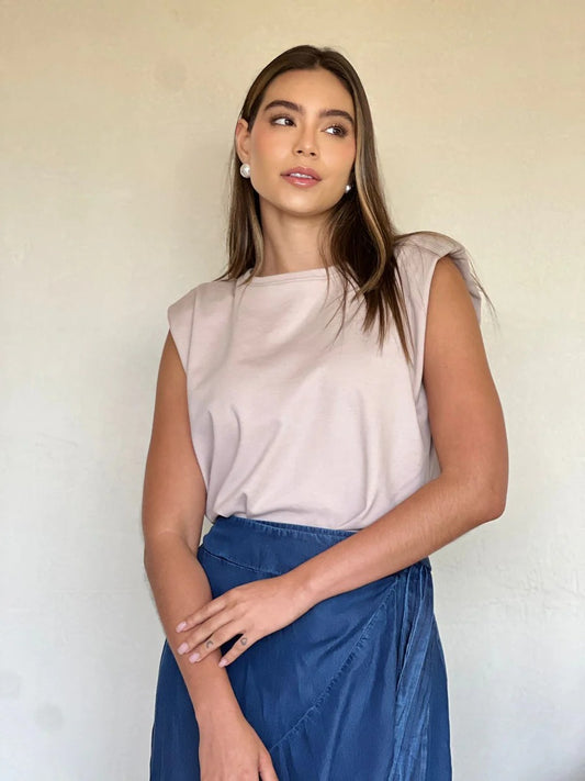 Blusa Lety beige