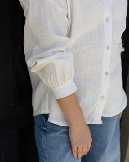 Camisa Cristina Plane blanca