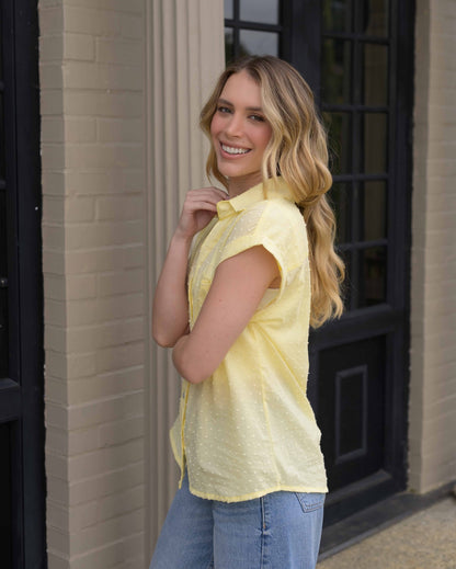 Camisa Blend cotton Amarilla