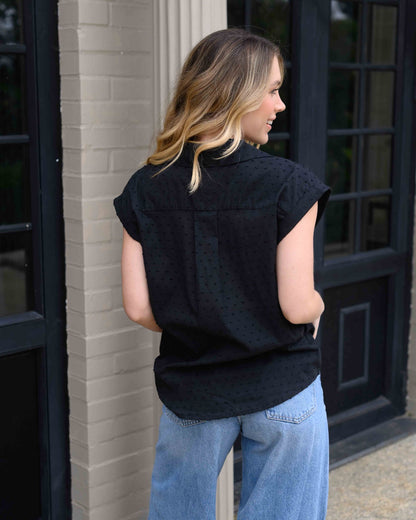 Camisa Blend cotton negra