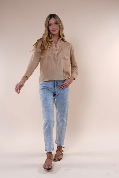 Camisa Kaia Camel
