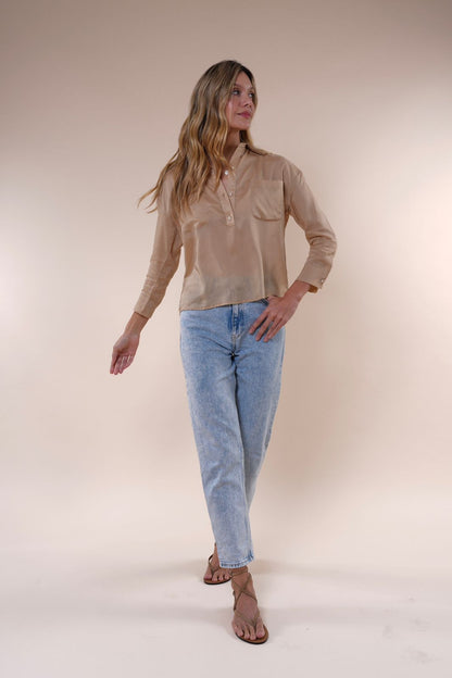 Camisa Kaia Camel