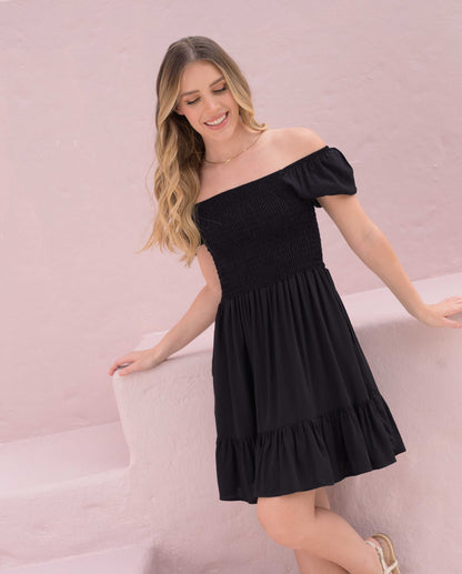 Vestido Maite Plane Black