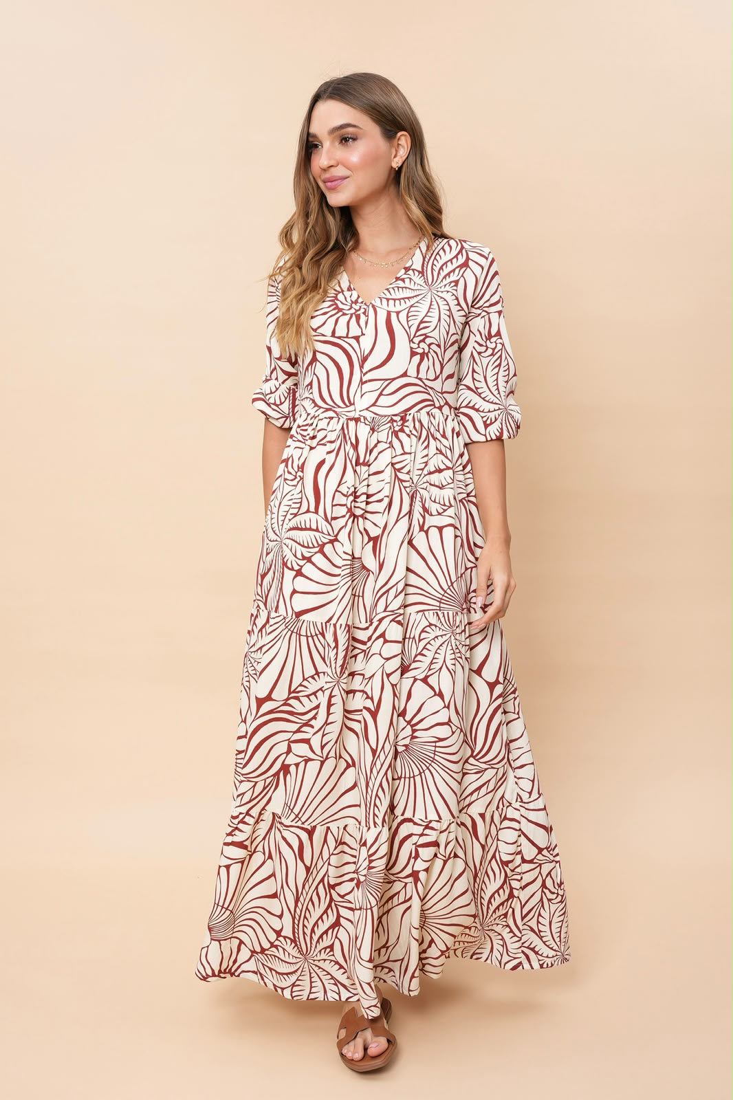 Vestido Violeta Botánico