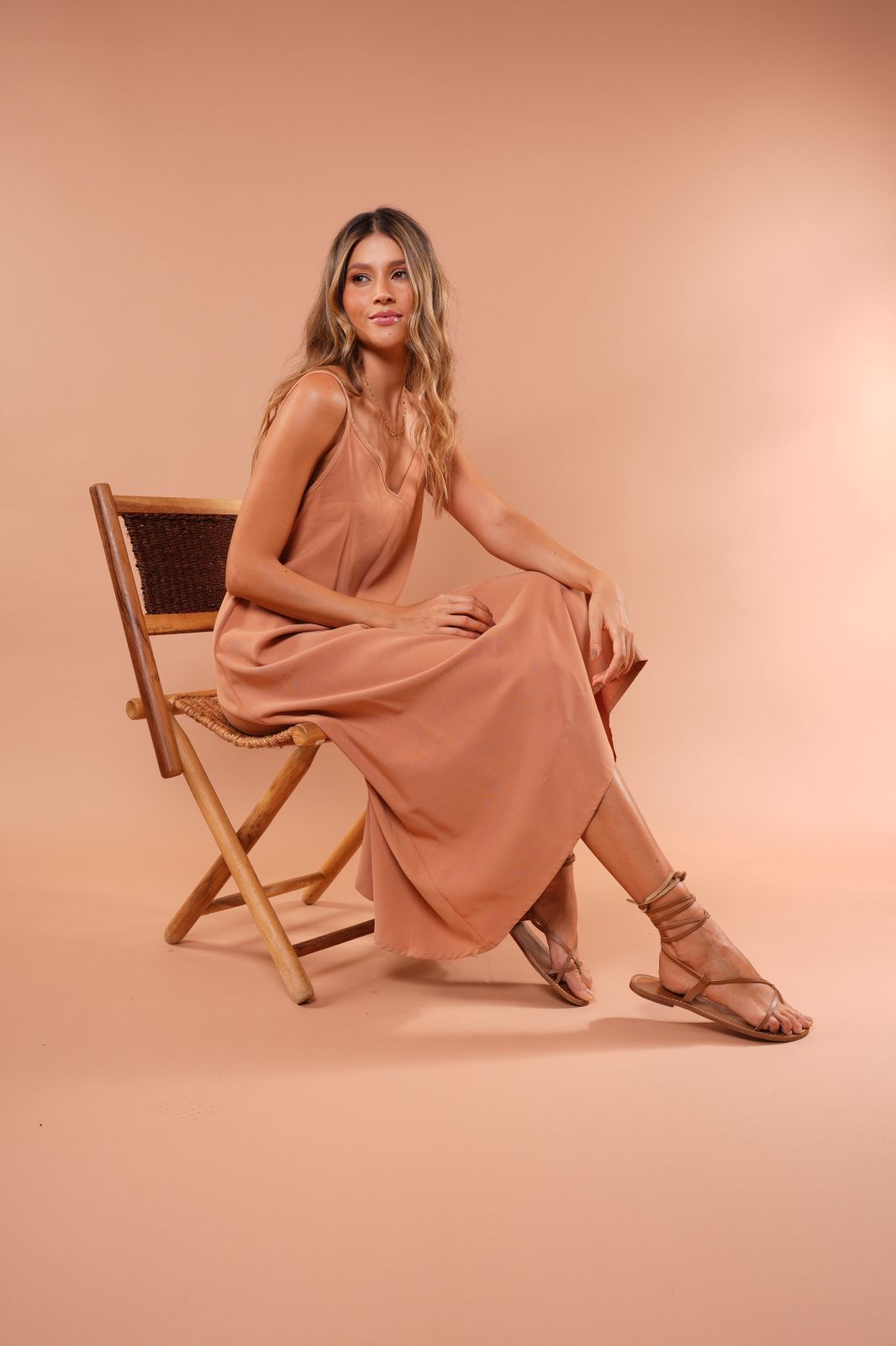 Vestido Olivia Almendra