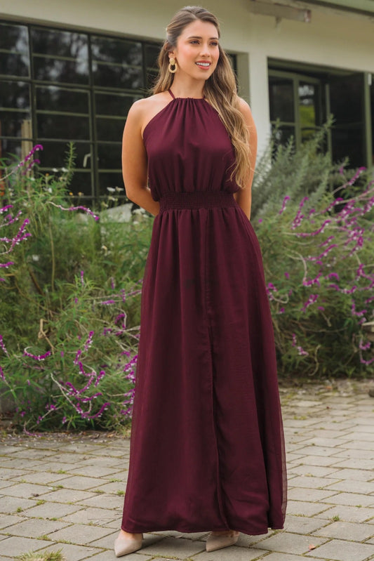 Vestido Mena vino