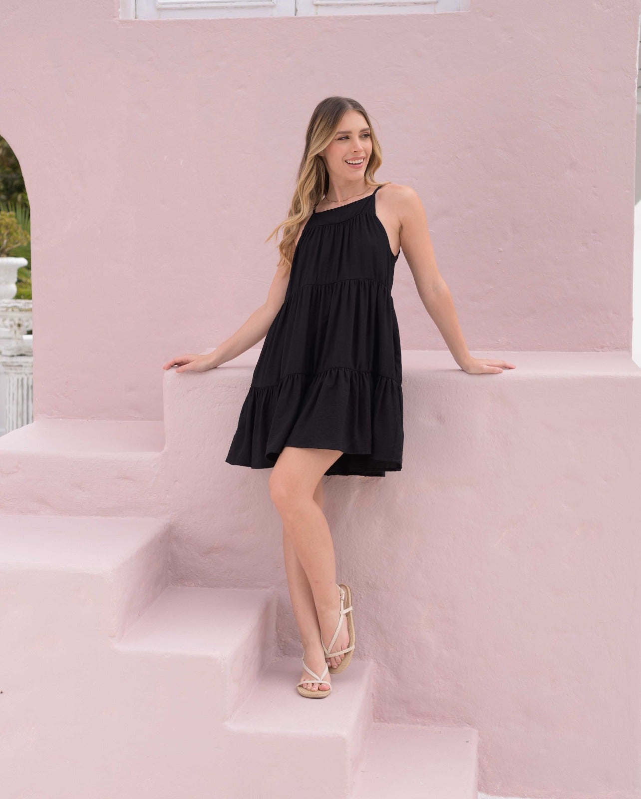 Vestido Alexa Plane black