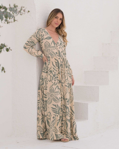 Vestido Nevada Lia verde