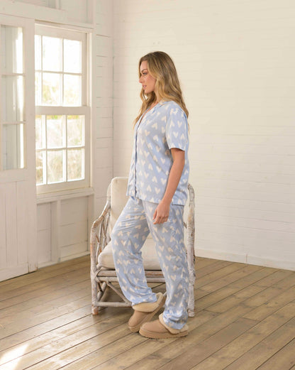 Pijama Heart blue