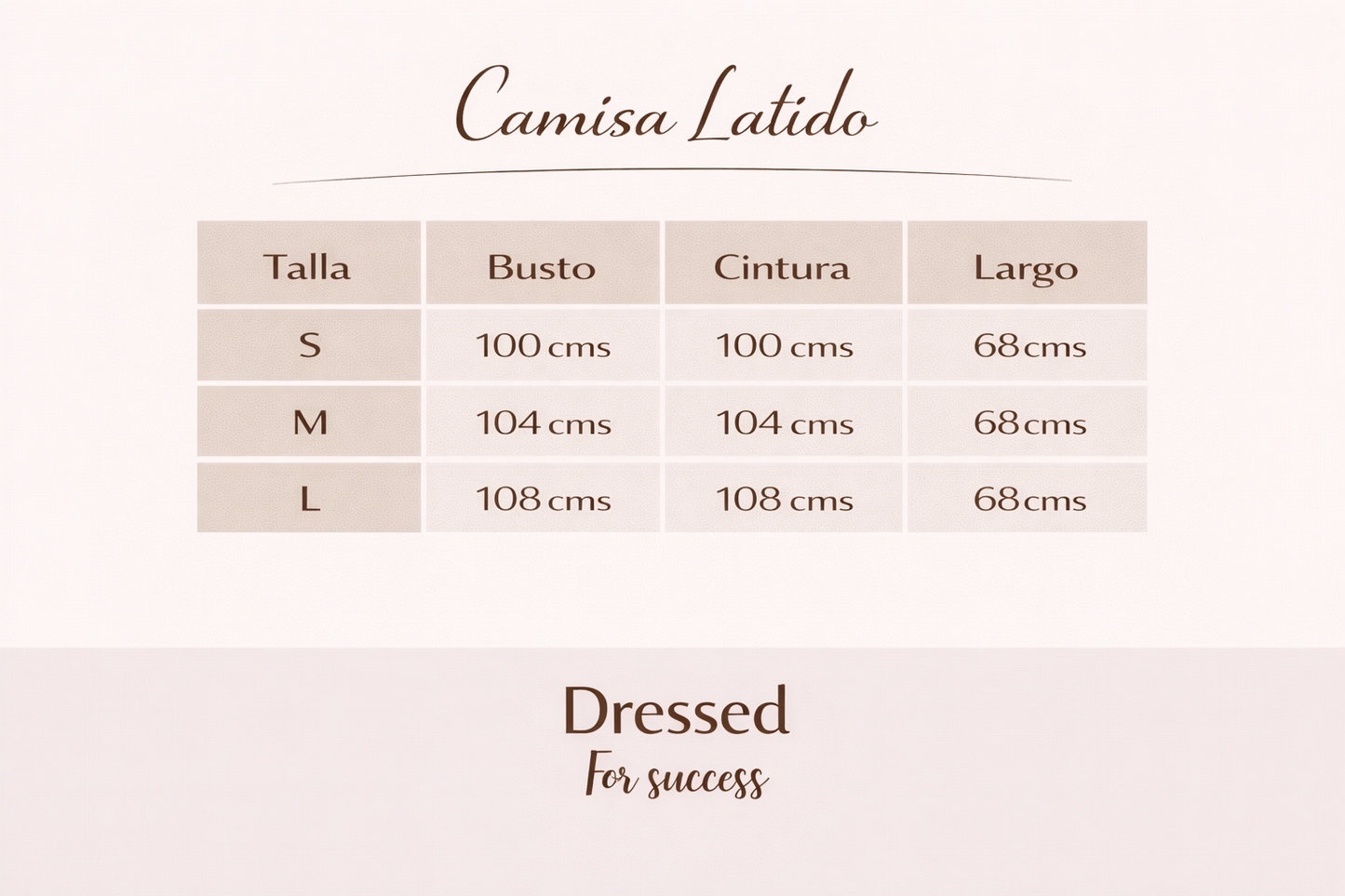 Camisera Latido