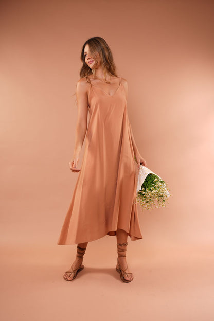 Vestido Olivia Almendra