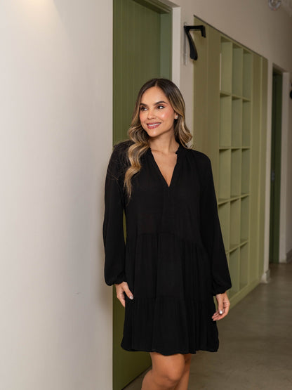 Vestido Anis negro