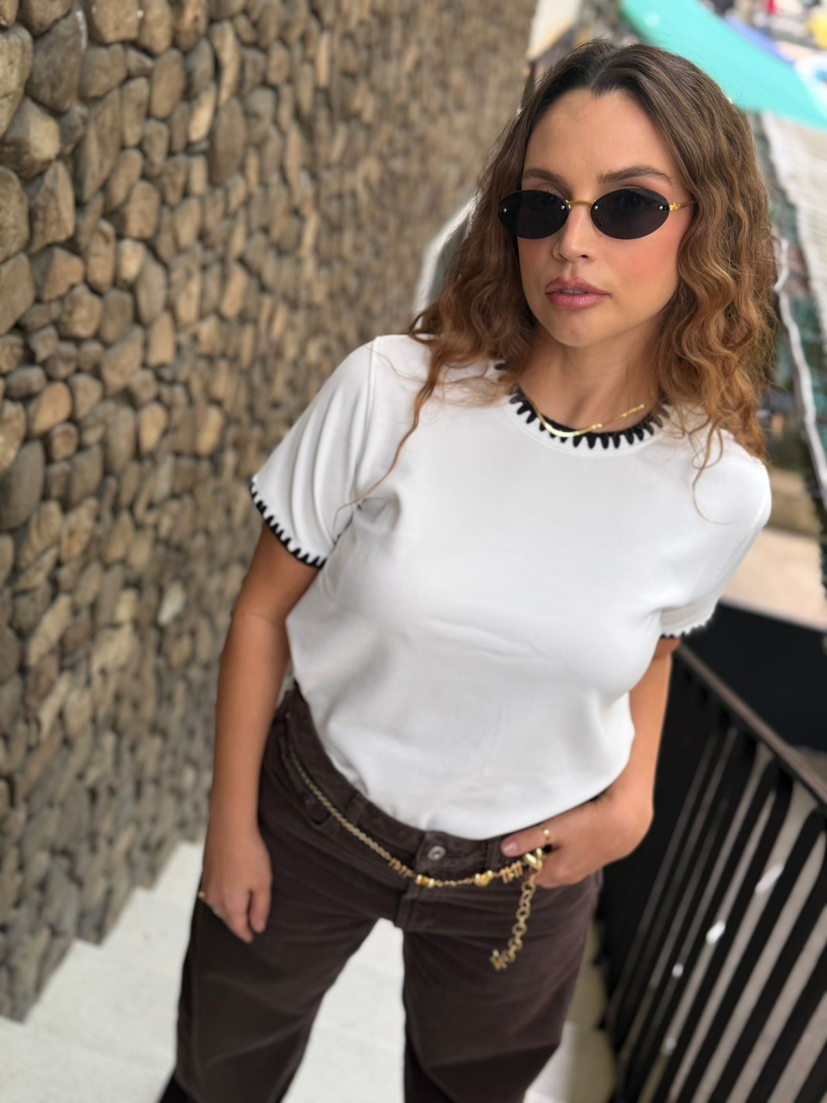 Camiseta Lucy Negra