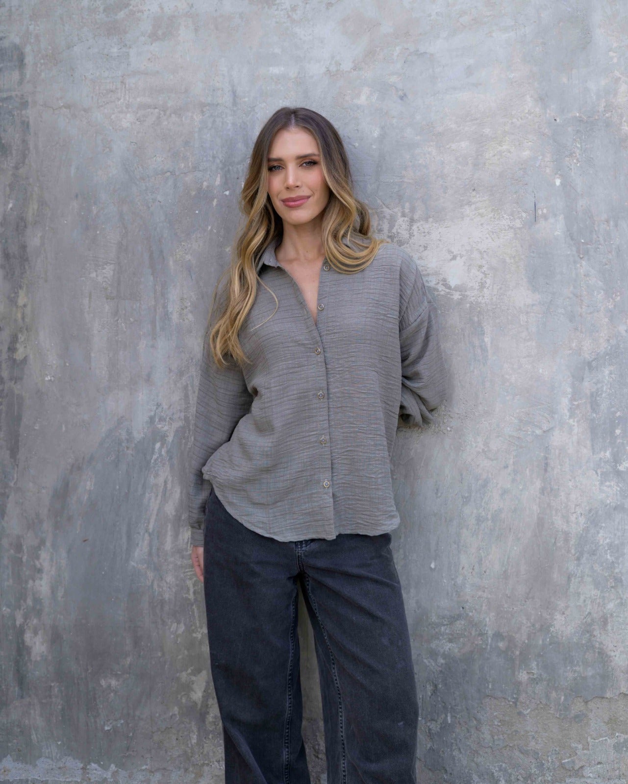 Camisa Cristina Berlín Verde