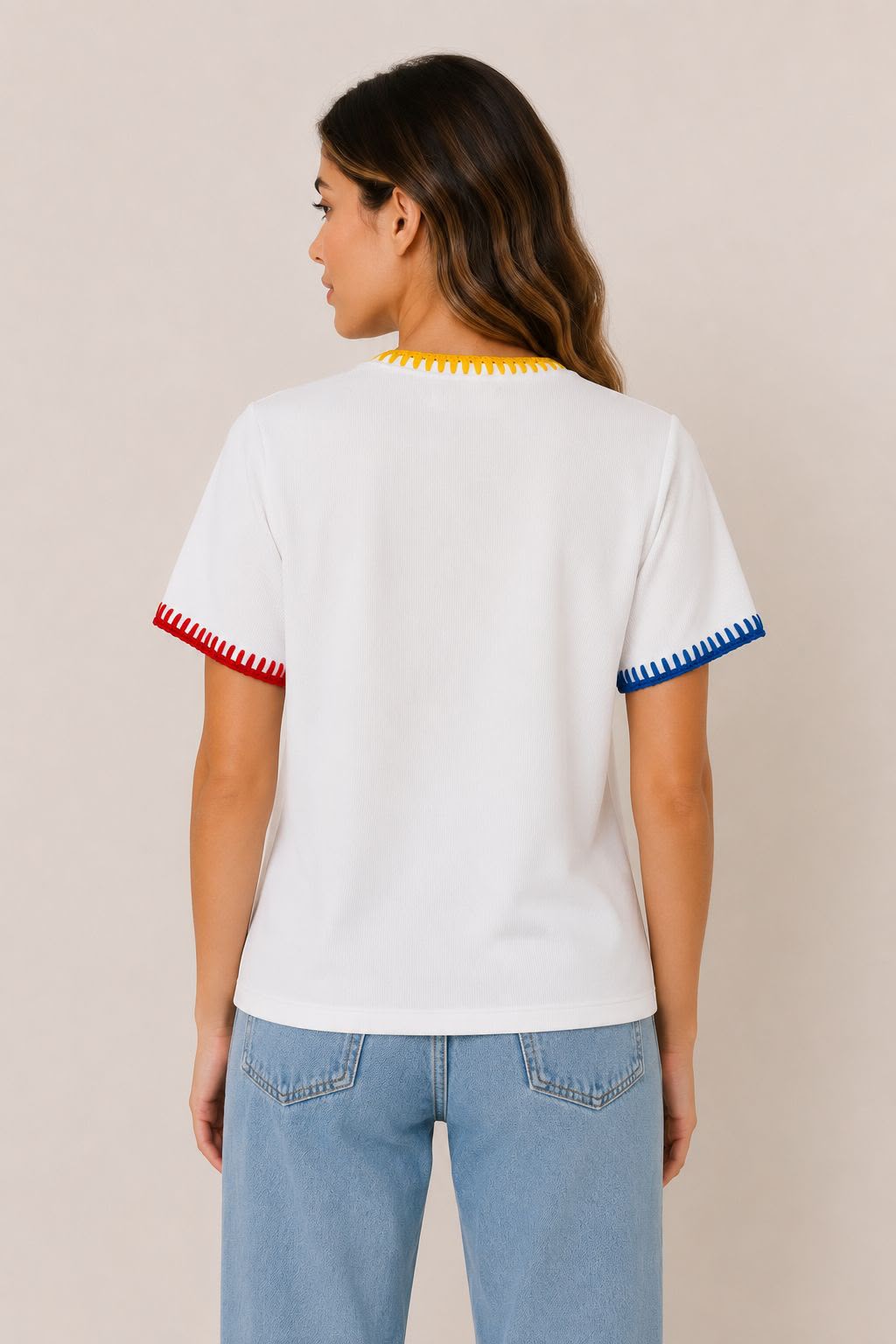 Camiseta Lucy Tricolor