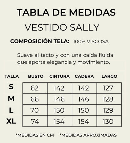 Vestido Sally print