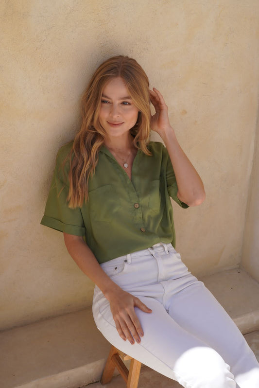 Blusa Isla Oliva