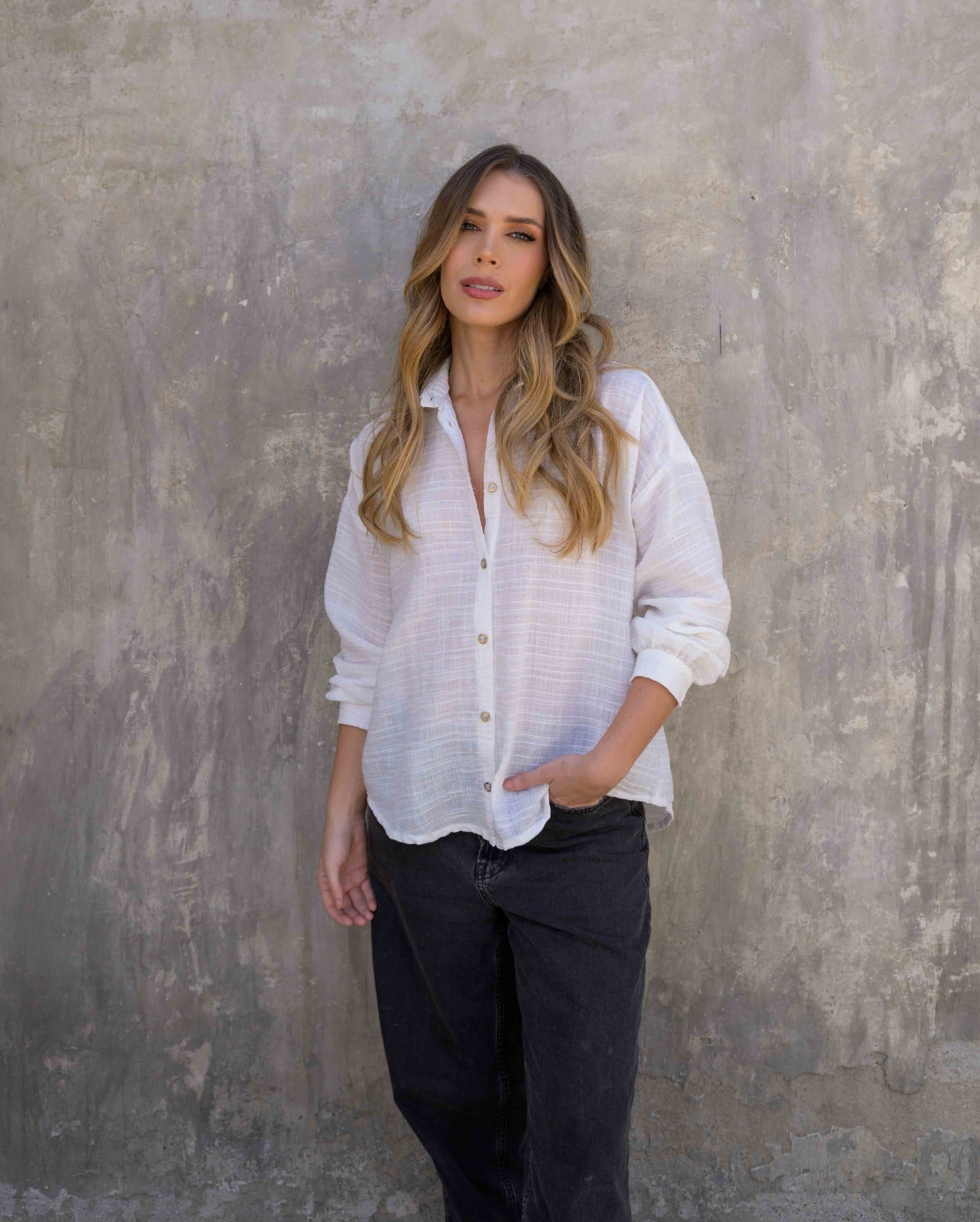 Camisa Cristina Berlín Blanca