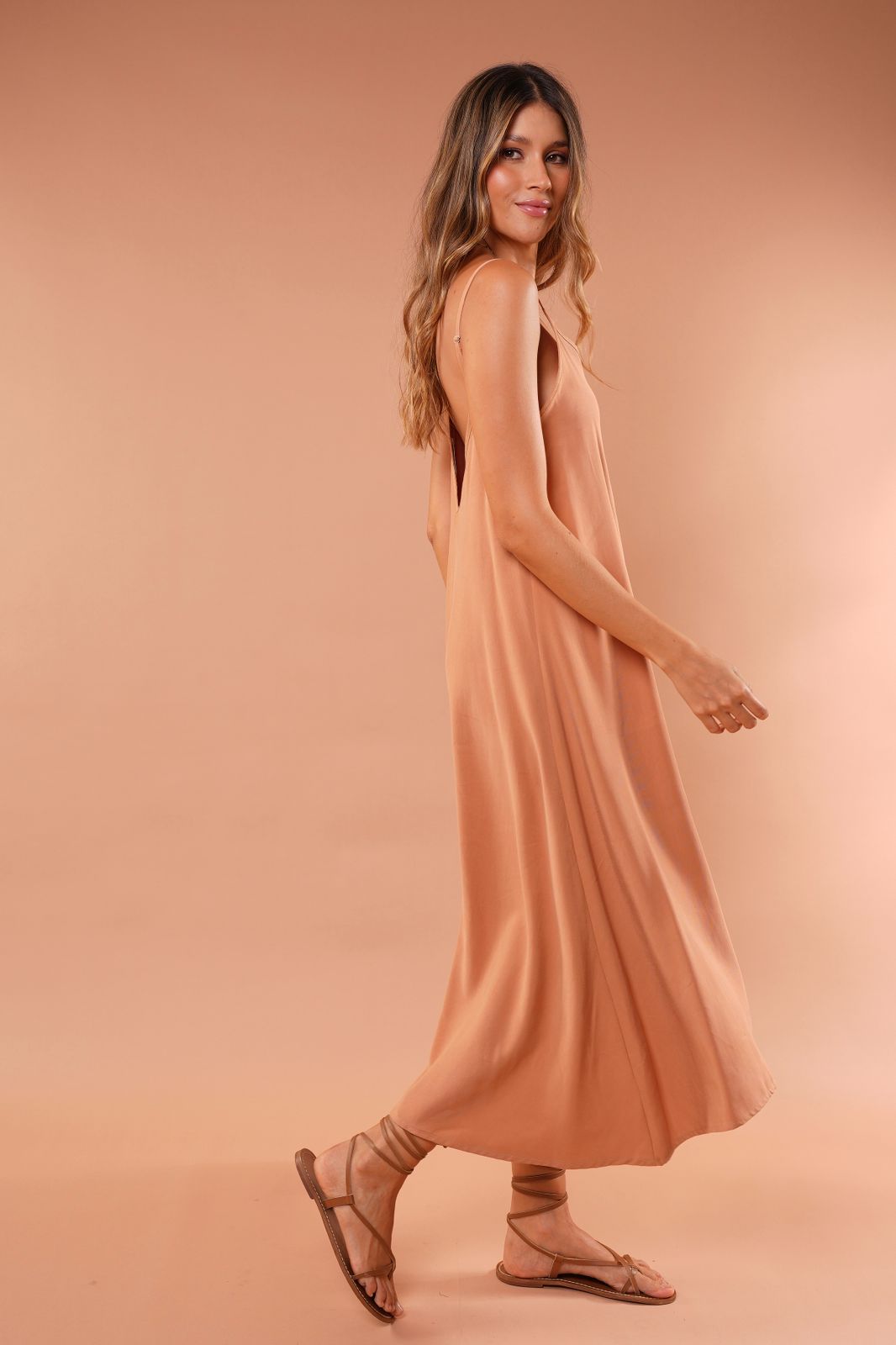 Vestido Olivia Almendra