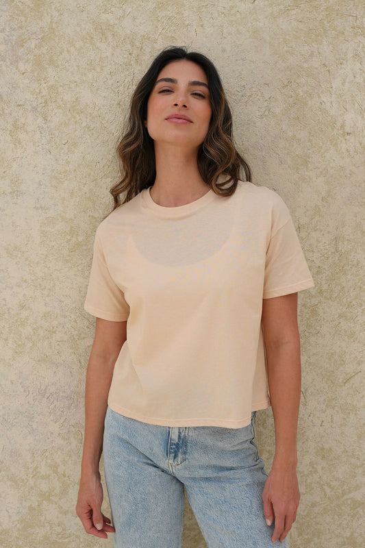 Camiseta Isis beige