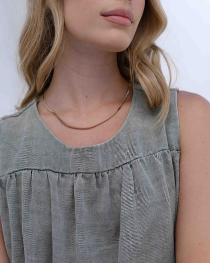 Vestido Praia Plane verde