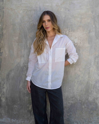 Camisa Lucero Soft Marfil