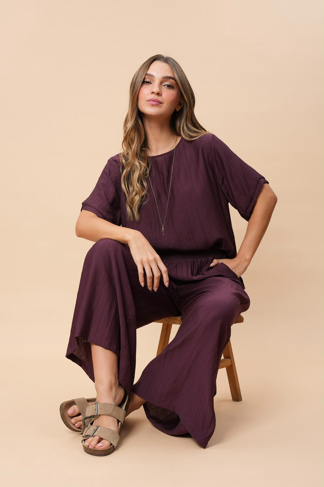 Blusa Zaira Uva
