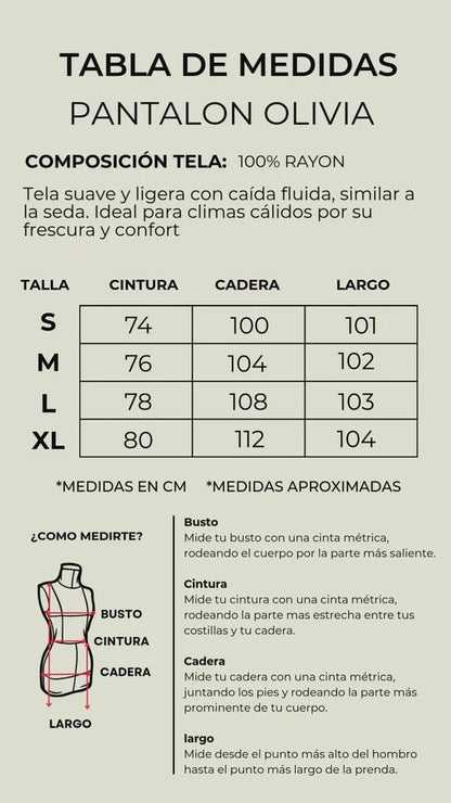 Pantalón Olivia Royal